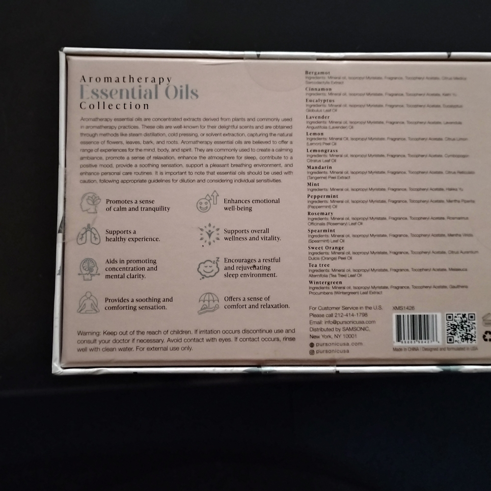 Aromatherapy Essential Oils Collection - 14 Count - Picture 2 of 2